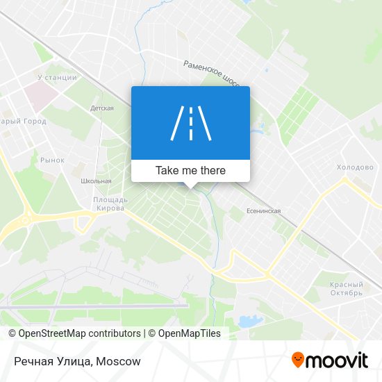Речная Улица map