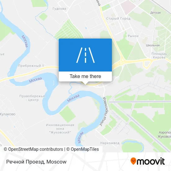 Речной Проезд map