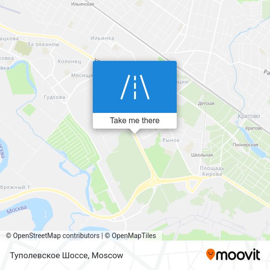 Туполевское Шоссе map