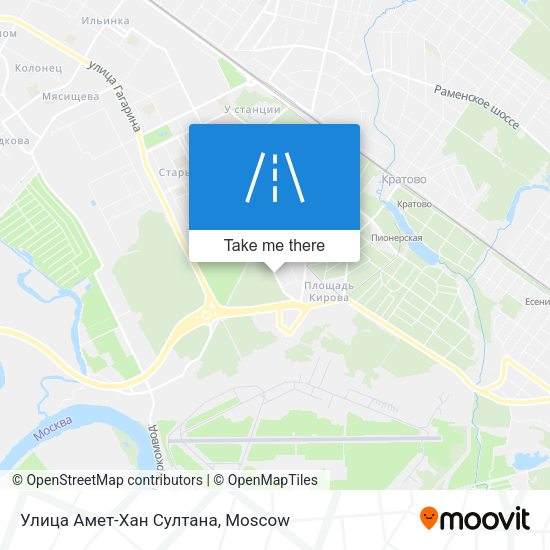 Улица Амет-Хан Султана map