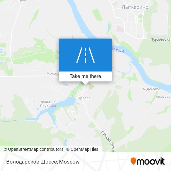 Володарское Шоссе map