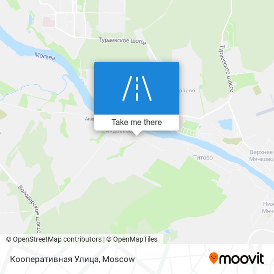 Кооперативная Улица map
