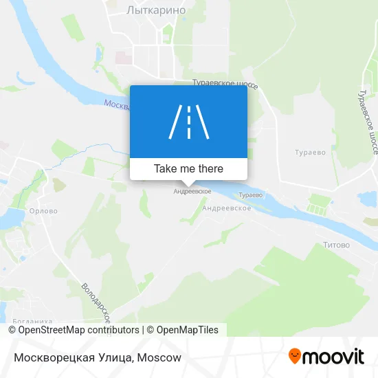 Москворецкая Улица map