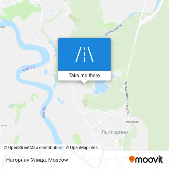 Нагорная Улица map