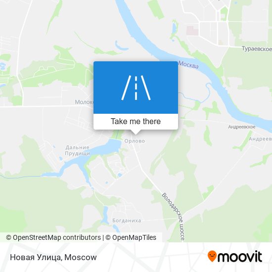 Новая Улица map