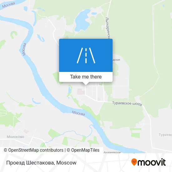 Проезд Шестакова map