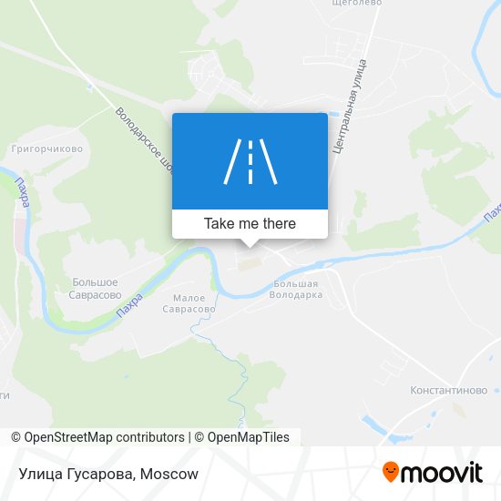 Улица Гусарова map
