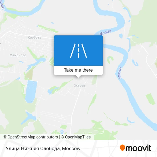 Улица Нижняя Слобода map