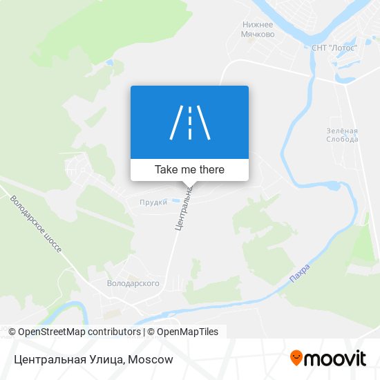 Центральная Улица map