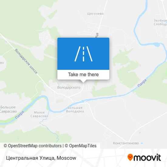 Центральная Улица map