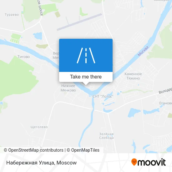 Набережная Улица map