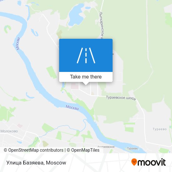 Улица Базяева map