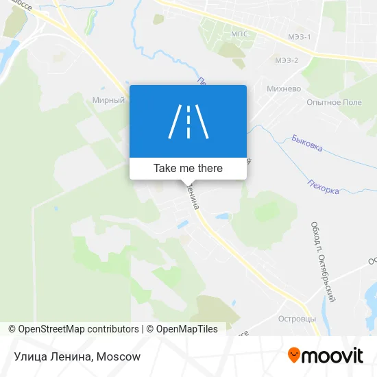 Улица Ленина map