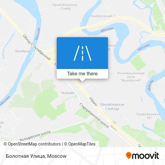 Болотная Улица map