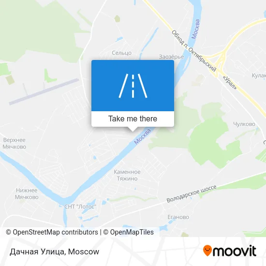 Дачная Улица map