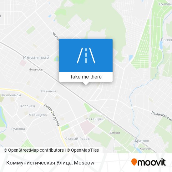 Коммунистическая Улица map