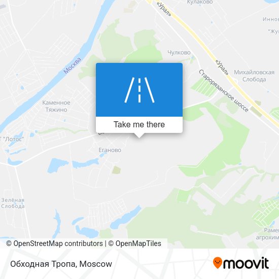 Обходная Тропа map