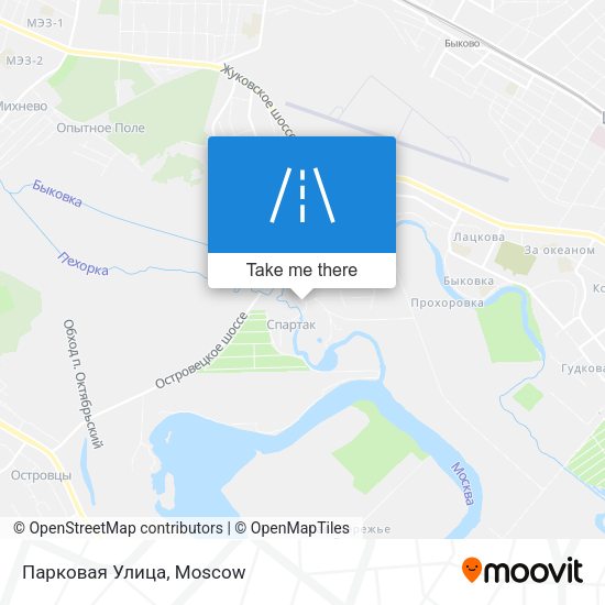 Парковая Улица map