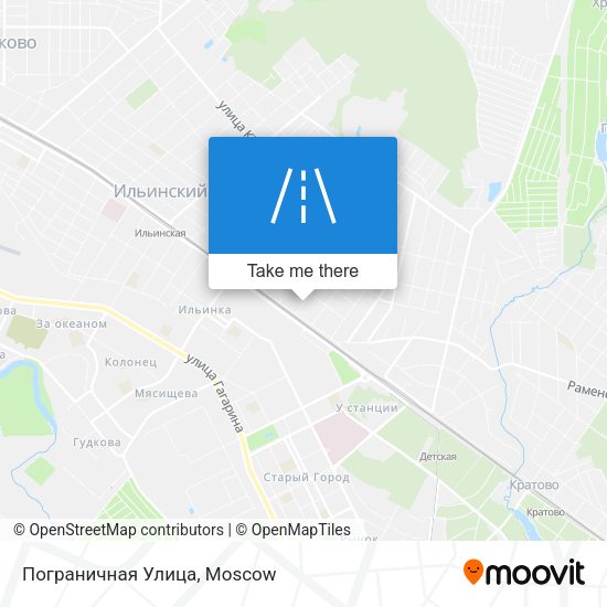 Пограничная Улица map