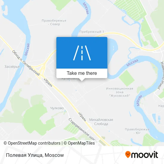 Полевая Улица map