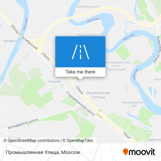Промышленная Улица map