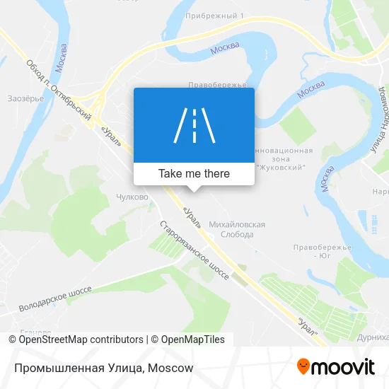 Промышленная Улица map