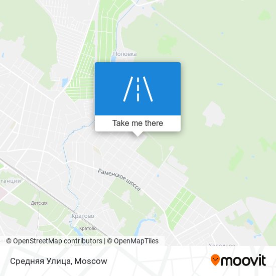 Средняя Улица map