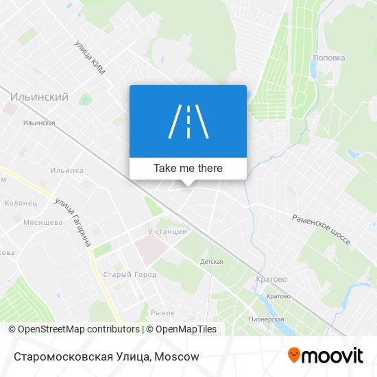 Старомосковская Улица map