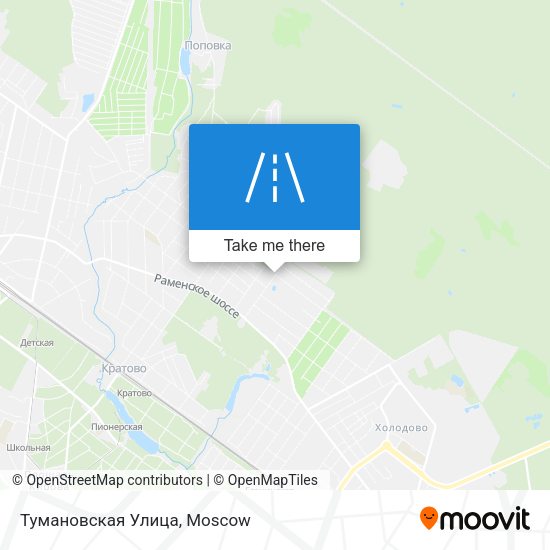 Тумановская Улица map