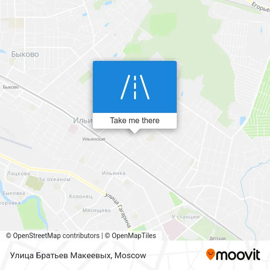 Улица Братьев Макеевых map