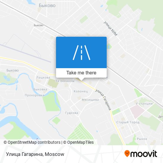 Улица Гагарина map