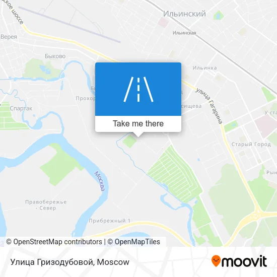 Улица Гризодубовой map