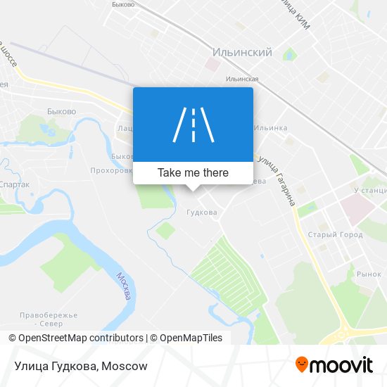 Улица Гудкова map