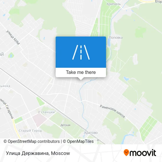 Улица Державина map