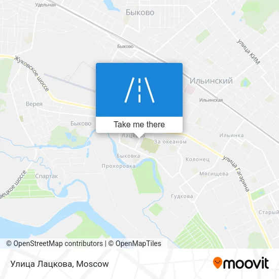 Улица Лацкова map