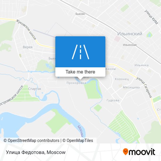 Улица Федотова map