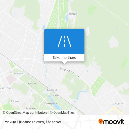 Улица Циолковского map
