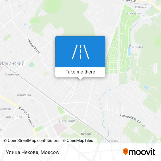 Улица Чехова map