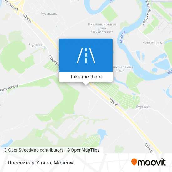 Шоссейная Улица map