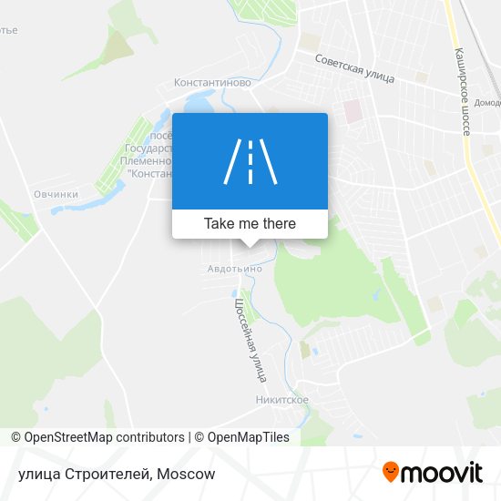 улица Строителей map