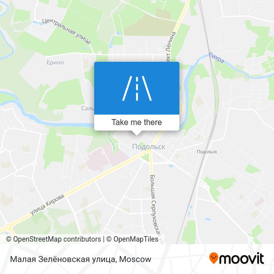 Малая Зелёновская улица map