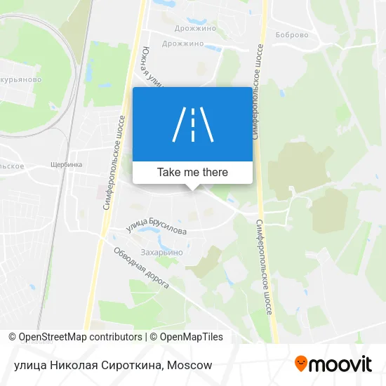 улица Николая Сироткина map