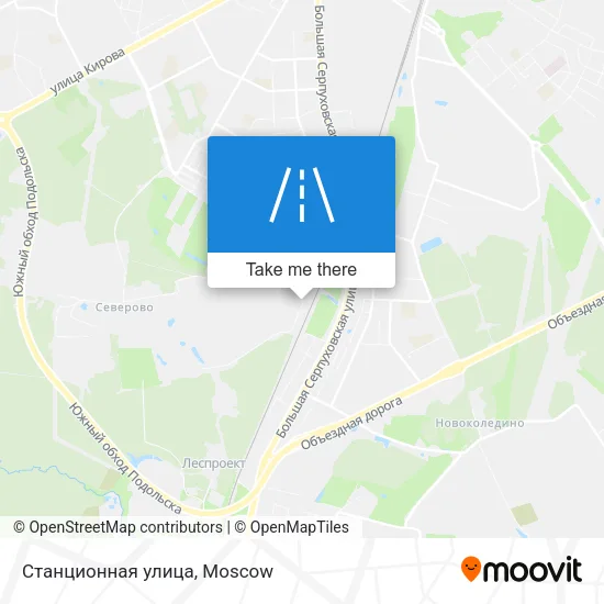 Станционная улица map