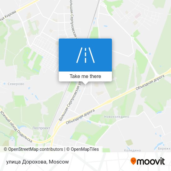 улица Дорохова map