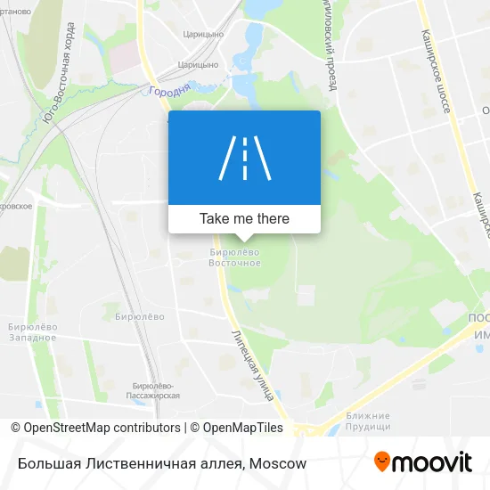 Большая Лиственничная аллея map