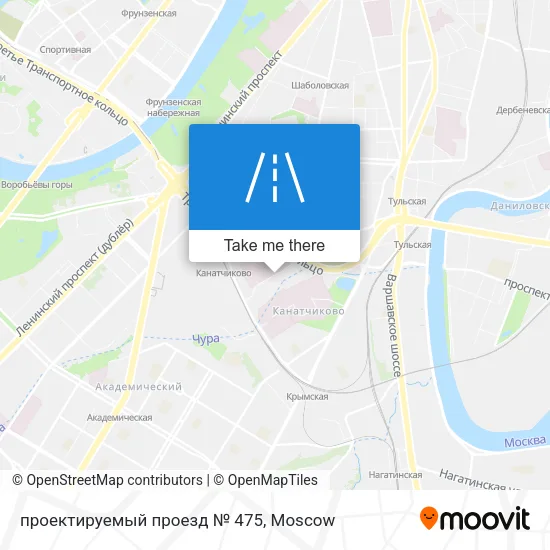 проектируемый проезд № 475 map