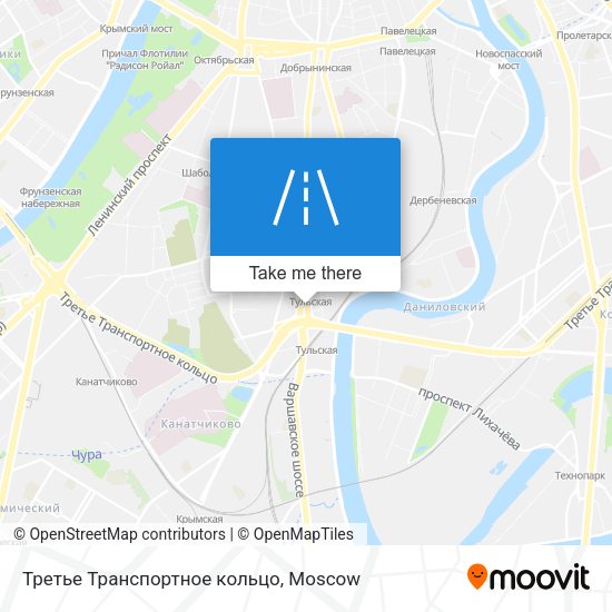 Третье Транспортное кольцо map