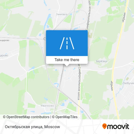 Октябрьская улица map