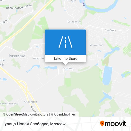 улица Новая Слободка map