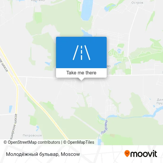 Молодёжный бульвар map